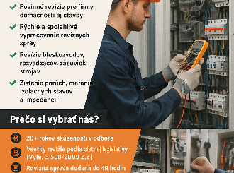 Ponukám elektroinštalačne prace
